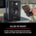 Miniatyrbild 5 av 6: M-AUDIO BX4 högtalare Black Wired 50 W