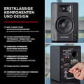 Pikkukuva 3 / 4: M-AUDIO BX3 kaiutin, musta langallinen 50 W