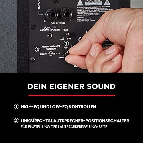 M-AUDIO BX3 kaiutin, musta langallinen 50 W