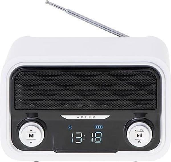 Adler AD 1185 radio Bærbar Hvid