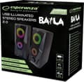 Pikkukuva 2 / 2: Esperanza BAILA Black Wired 6W