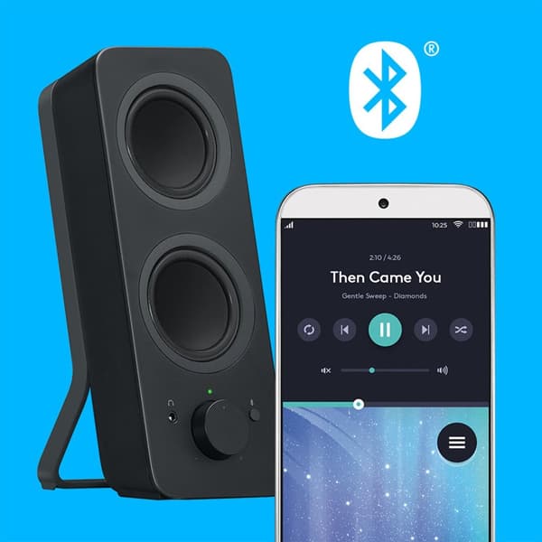 Logitech Z207 - Bluetooth-tietokonekaiuttimet - musta