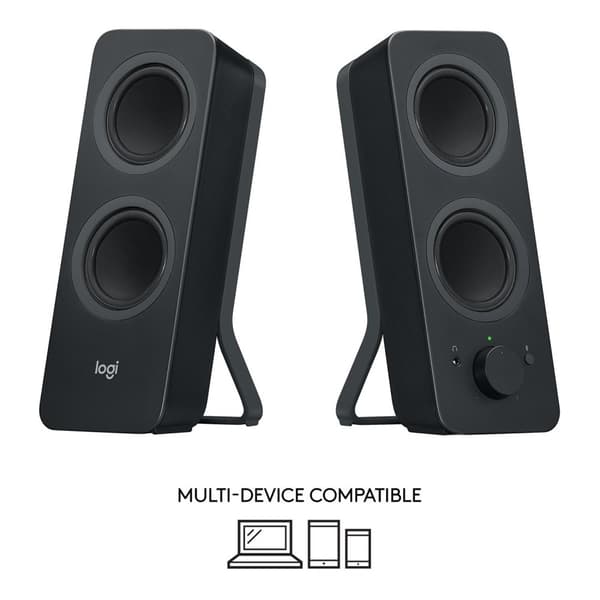 Logitech Z207 - Bluetooth-tietokonekaiuttimet - musta