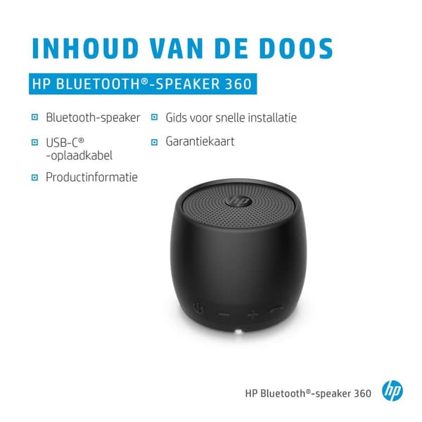 HP 360 Mono trådløs højtaler sort