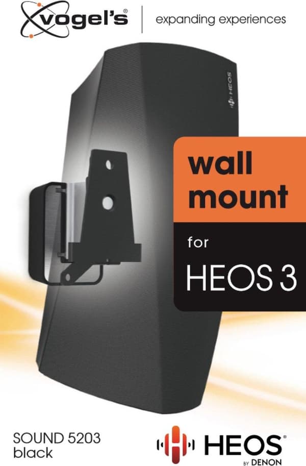 Vogel's SOUND 5203 WHITE HEOS 3 WALL MOUNT