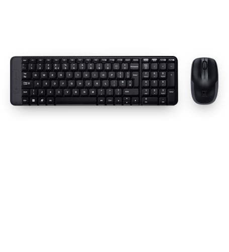 Logitech MK220 näppäimistö RF Wireless Spanish Black