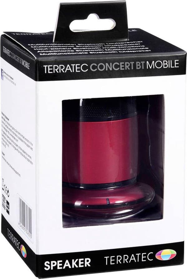 Terratec CONCERT BT MOBIL - Rød