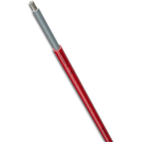 Solcellekabel H1Z2Z2-K Optimized version 4mm² Rød