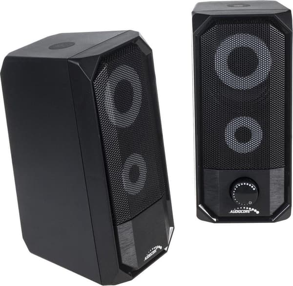 Audiocore AC845 bærbar højttaler Stereo bærbar højttaler Sort 5 W