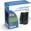 Miniatyrbillede 4 af 4: Esperanza EP119 2-vejs Black Wired 6 W