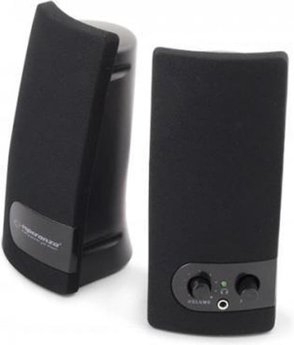 Esperanza EP119 2-vejs Black Wired 6 W