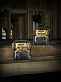 Miniatyrbillede 4 af 6: DeWALT DCR019-QW radio Arbejdsplads Sort, Gul