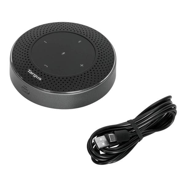 Targus - kaiutinpuhelin - Bluetooth - langaton, langallinen - USB-C - musta