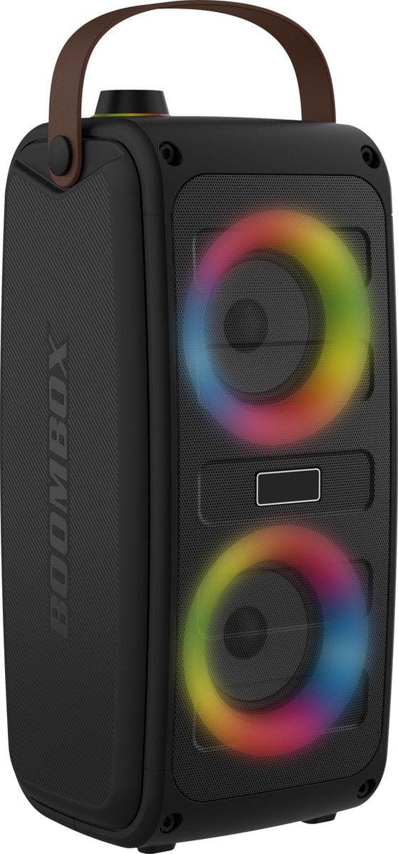 Denver Bluetooth Speaker Party Box - Lyseffekter - 100W - BTV230 - AUX - Sort