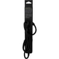 Miniatyrbilde 9 av 10: Namron Skjøteledning 4-veis Jord USB-A/C 1,5m Sort