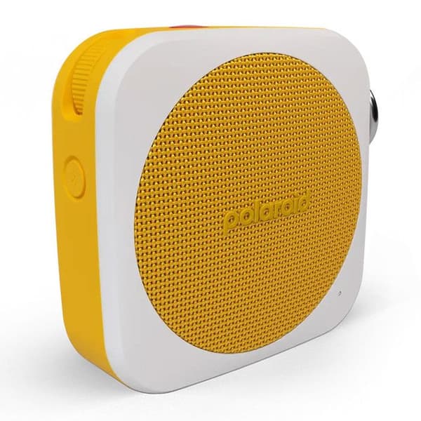 Polaroid Music Player 1 Trådlös Bluetooth-högtalare Gul och vit Gul och vit