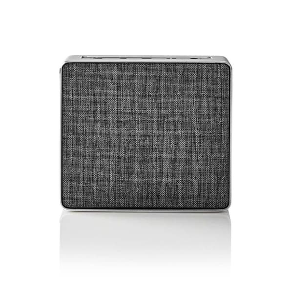 Nedis SPBT1002GY-högtalare med Bluetooth® 15 W Metal Design Gunmetal