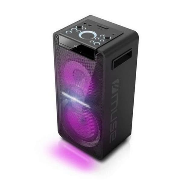 Muse M-1920 DJ-högtalare för 2-vägs NFC och Bluetooth trådlös personlig assistent - NEW ONE - Svart Svart