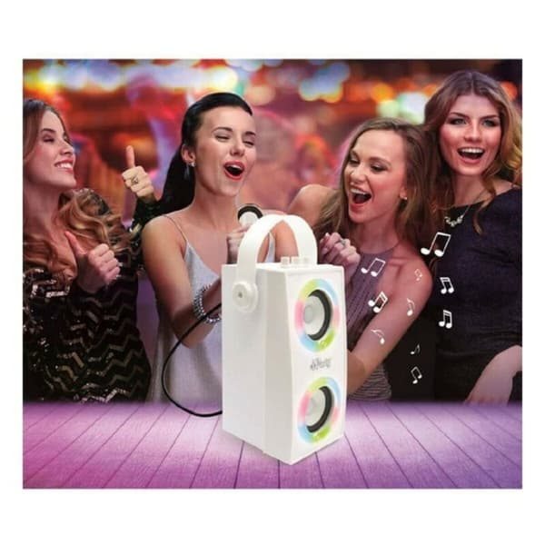 Bærbar Høyttaler iParty Lexibook BTP180Z Bluetooth Hvit