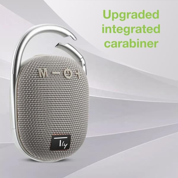 Techly ICASBL321GR bärbar högtalare Mono trådlös högtalare Grå 5 W