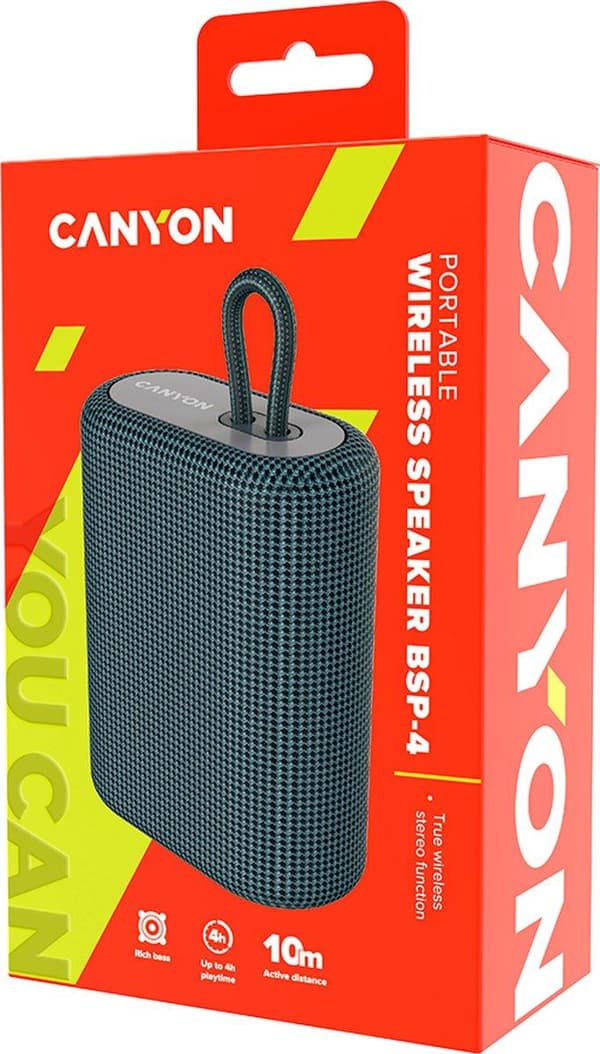 CANYON HØJTTALER UDENDØRS TRÅDLØS HØJTTALER BSP-4 (CNE-CBTSP4DG)