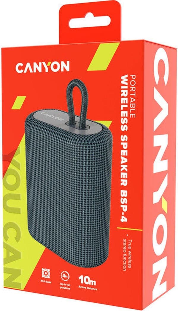 CANYON HØJTTALER UDENDØRS TRÅDLØS HØJTTALER BSP-4 (CNE-CBTSP4DG)