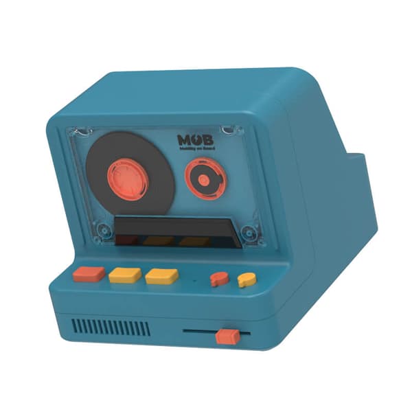 Høyttaler Retro Kamera Blå