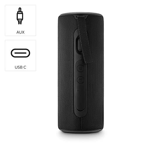 Hama Bluetooth®-högtalare Pipe 3.0 vattentät IPX5, 10 ljuslägen, 24W, SW (00188202)