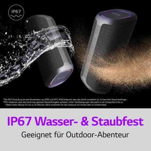 LG DXG5QBK.DDEULLK sw Bluetooth-högtalare 20W XBOOM Go (DXG5QBK.DDEULLK)