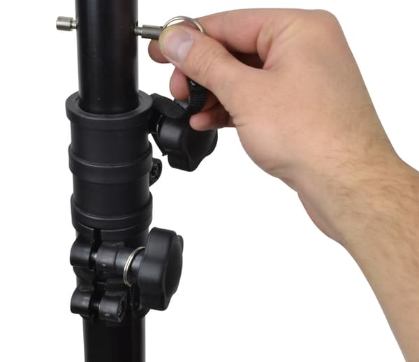 Perfex lysstativ med T-stang (30kg, 3,2m)