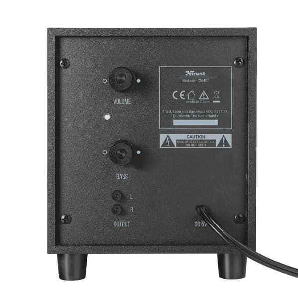 Trust Bluetooth-högtalare 2.1 Avora Svart
