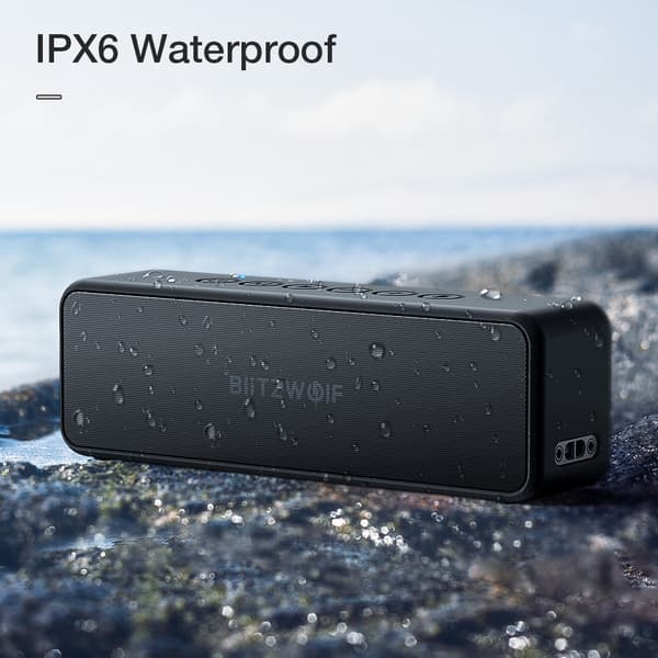 30W trådlös högtalare Bärbar bluetooth-högtalare Dubbla drivrutiner Bas TWS Stereo IPX6 Vattentät TF-kort AUX Utomhushögtalare
