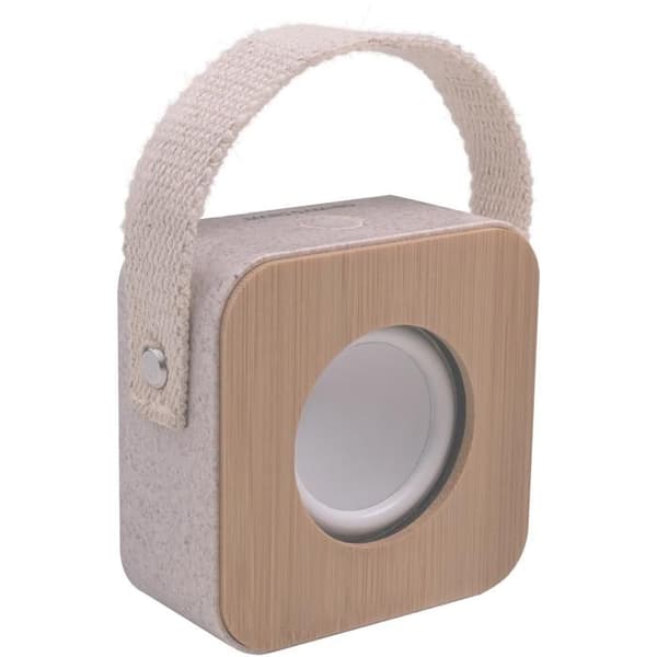 Bluetooth-högtalare 5.1 - Mars Gaming - MS-ECO - Ekologisk - Färg Bamboo - 2 års garanti Grå
