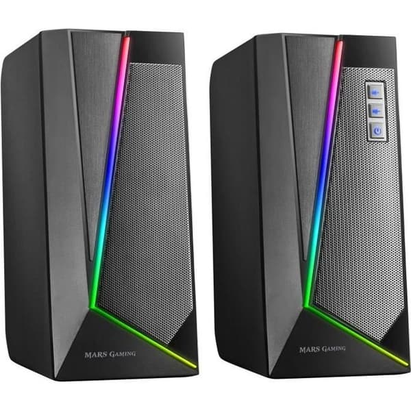 Högtalare - Mars Gaming - MS7 Black - Bluetooth 5.0 - DSP Sound 20W - Dynamic RGB