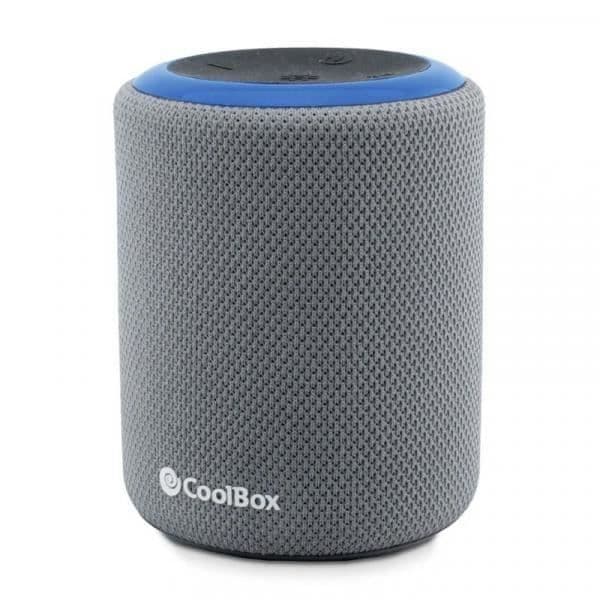 Trådlös Bluetooth 5.3 högtalare. Lätt och kompakt och med IPX6 vattenskydd. Märkeskylare Modell COO-BTA-G231 Grå