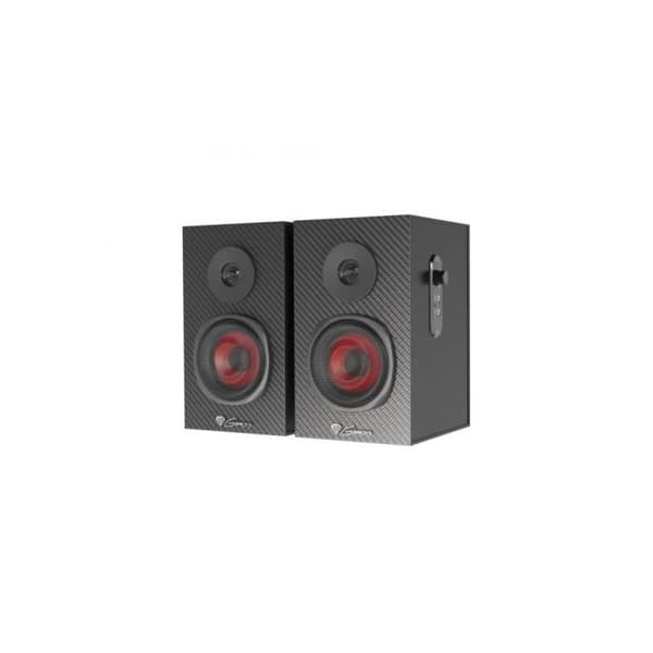 Gaming Högtalare - GENESIS - Helium 200 - 2.0 kanaler - 20W - Svart/Röd