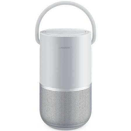 Bärbar högtalare BOSE - Bärbar hemhögtalare - Bluetooth, Wifi - Inbyggd Alexa och Google - Vit