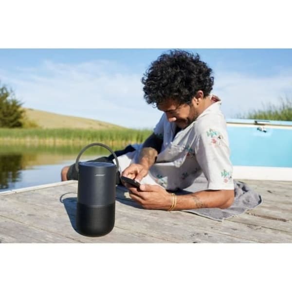 Multiroom högtalare Bose PORTABLE Home Speaker Svart