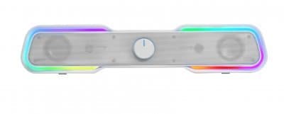 Mars Gaming MSBXW Bluetooth 5.0 Soundbar with RGB / AUX / 10W