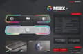 Miniatyrbillede 6 af 6: Mars Gaming MSBXW Bluetooth 5.0 Soundbar with RGB / AUX / 10W