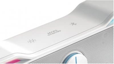 Mars Gaming MSBXW Bluetooth 5.0 Soundbar with RGB / AUX / 10W