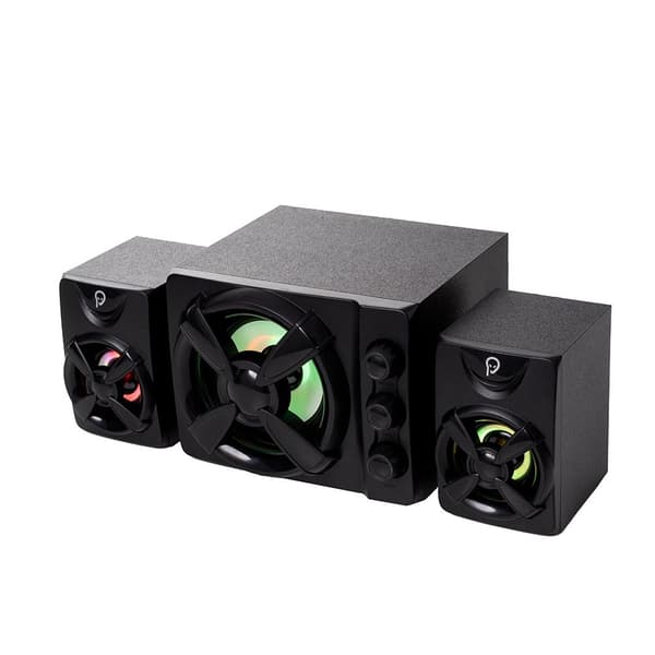 BOXE SPACER Gaming 2.1, RMS: 11W (2 x 3W + 5W), control volum, bass si inalte, subwoofer lemn MDF, 3 x LED, USB power, black, "SPB-THUNDER" (timbru ve