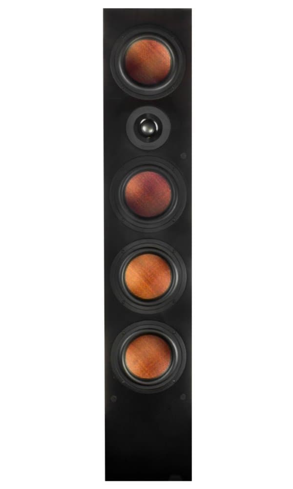 TRUAUDIO BadBoy B23-465 - LCR Tower, výkon 350 W, 3x 6.5" carbon fiber woofer, 4 ohm, černá