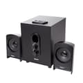 Miniatyrbillede 3 af 6: BOXE SPACER 2.1, RMS: 20W (2 x 5W + 10W), control volum, bass, subwoofer lemn MDF, 220V alimentare, USB/FM/RCA, black, "SPSK-21BT-LONDON" (timbru verd