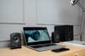 Miniatyrbillede 2 af 6: BOXE SPACER 2.1, RMS: 20W (2 x 5W + 10W), control volum, bass, subwoofer lemn MDF, 220V alimentare, USB/FM/RCA, black, "SPSK-21BT-LONDON" (timbru verd