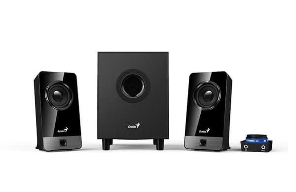 GENIUS repro SW-2.1 300X/ 2.1/ 10W/ dřevěné/ černé