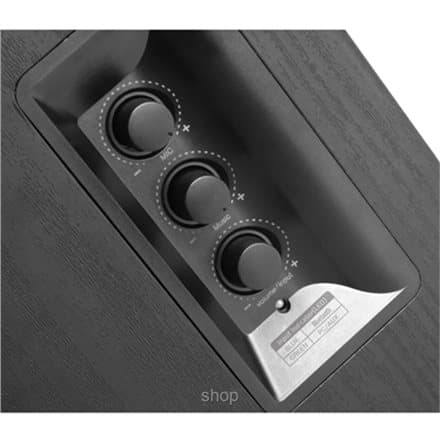 BOXE EDIFIER 2.0, RMS:  42W (2 x 21W), bluetooth, telecomanda wireless, volum, black, "R1580MB" (timbru verde 11.00 lei)