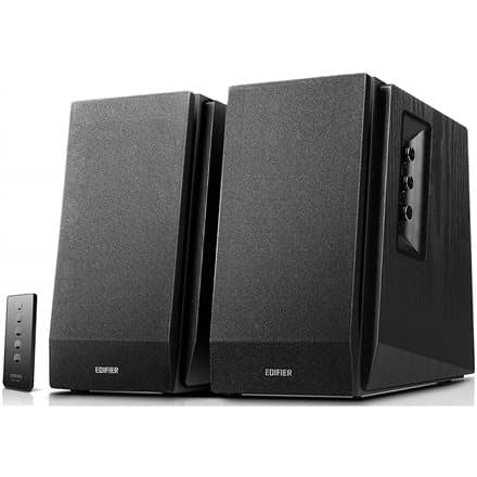 BOXE EDIFIER 2.0, RMS:  66W (2 x 15W, 2 x 18W), bluetooth, telecomanda wireless, volum, bass, treble,  dual RCA, black, "R1700BT"  (timbru verde 11.00