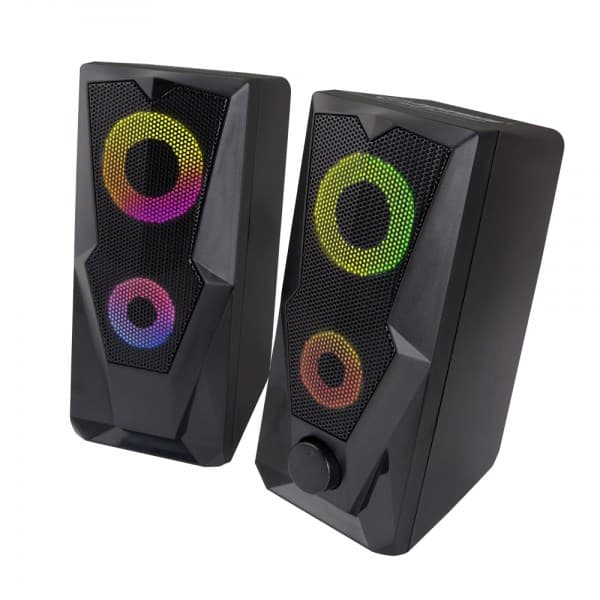 Esperanza EGS103 Kaiuttimet 2.0 LED Musta 6W