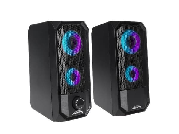 Audiocore AC845 bärbar högtalare Stereo bärbar högtalare Svart 5 W